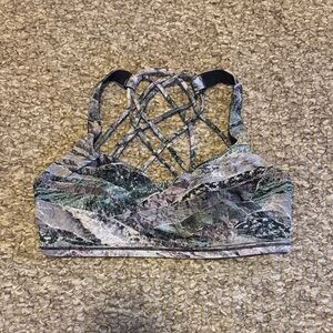 Lululemon wild and free sports bra